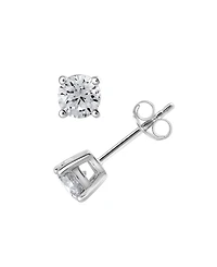 Macy's Diamond Stud Earring (5/8 ct. t.w.) in 14K White Gold