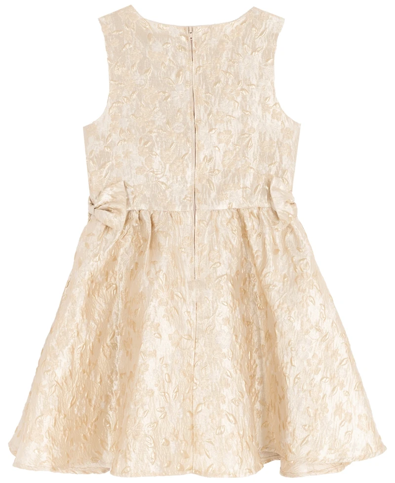 Rare Editions Girls 7-16 2-Piece Sleeveless Brocade Dress and Side Bag Set