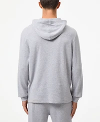 Lacoste Men's Thermal Sleep Waffle Hoodie