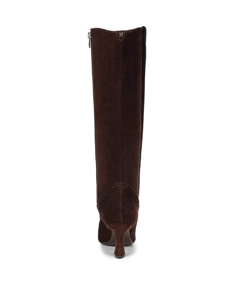 Naturalizer Women's Emily Wide Calf Zipper Tall Boots