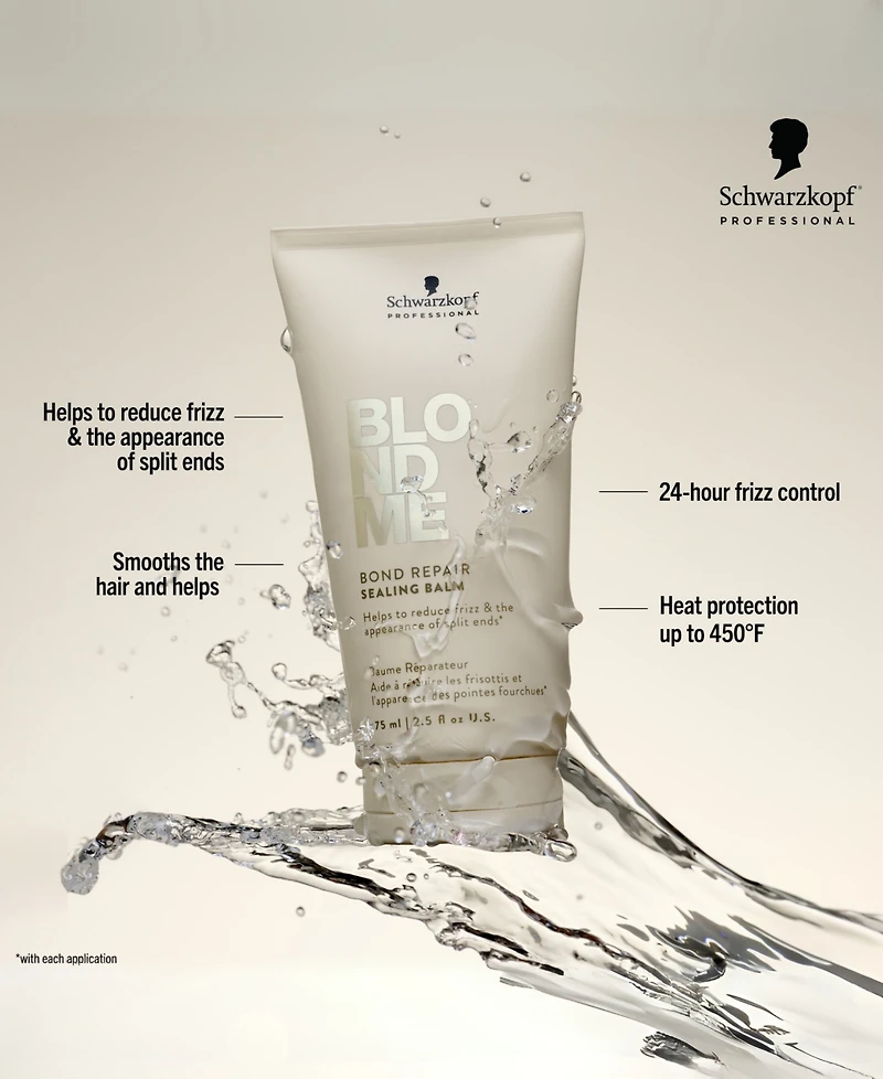 Schwarzkopf BlondMe Bond Repair Sealing Balm, 2.5 oz.