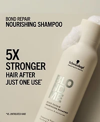 Schwarzkopf BlondMe Bond Repair Nourishing Shampoo, 10.1 oz.