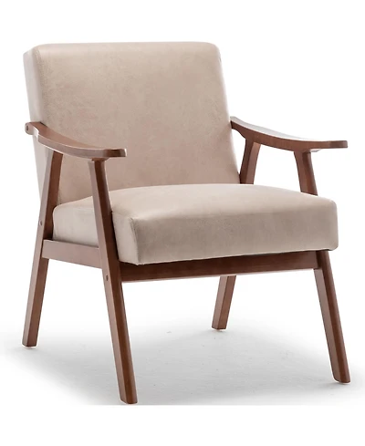 Jujabu Living Room Chair with Solid Wood Frame