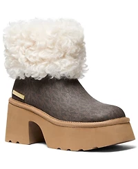 Michael Kors Women's Delilah Block Heel Booties