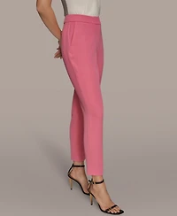 Donna Karan New York Women's Straight-Leg Ankle-Length Pants