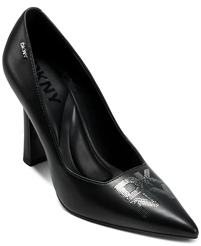 Dkny Women's Cinthia Sequin Logo Heel Pumps