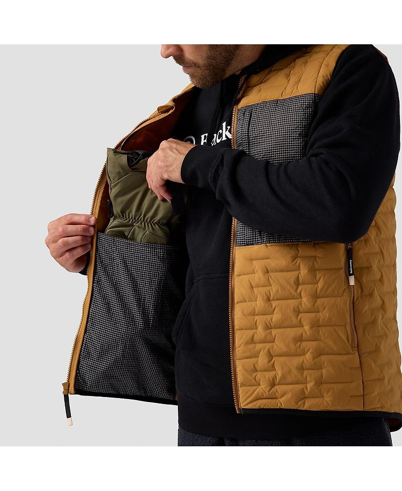 Backcountry Men's Peale Primaloft Stitch-Free Baffle Stretch Vest