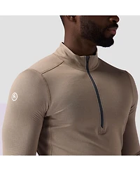 Backcountry Men's Pines Microgrid Ultra-Lt Baselayer 1/4-Zip Top Lightweight Long Underwear Tops