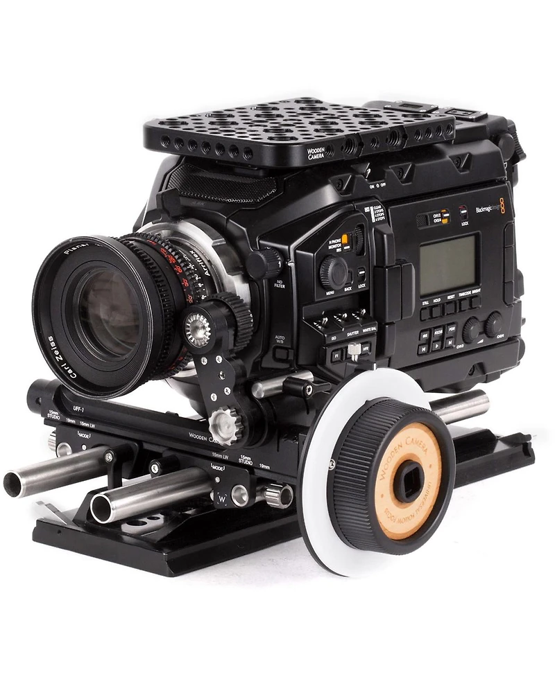 Wooden Camera Uff-1 Universal Follow Focus for 15mm Lw, 15mm Studio and 19mm Rods, Base
