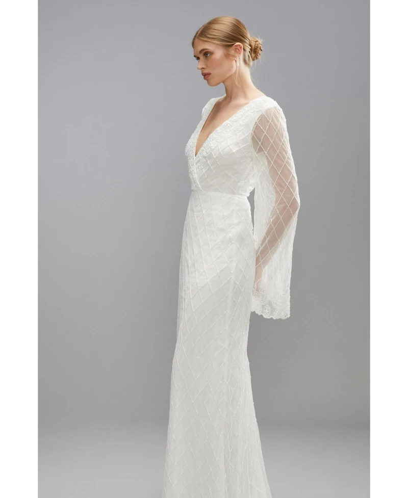 Coast Women's Embellished Bridal Maxi Dress