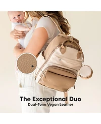 KeaBabies Play Diaper Bag Backpack Comes with Portable Changing Pad, Baby for Mom, Travel Essential