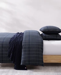 Tommy Hilfiger Cold Spring Yarn Dyed Cotton Blend 3-Pc. Duvet Cover Set