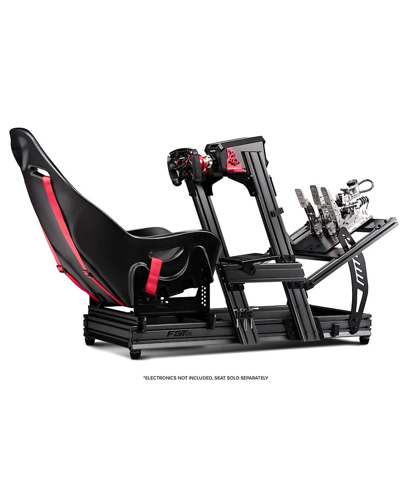 Next Level Racing F-gt Elite Front and Side Mount Edition Aluminum Formula and Gt Simulator Cockpit