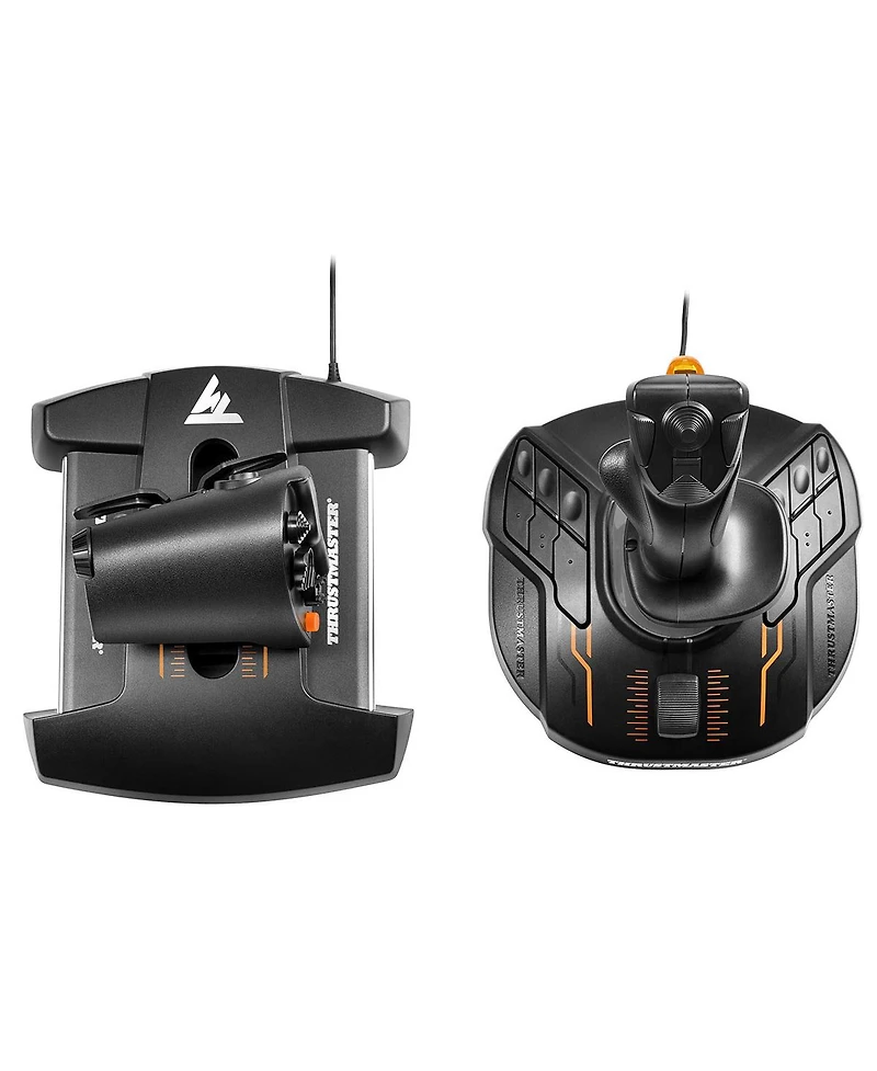 Thrustmaster T.16000M Fcs Hotas Flight Stick and Throttle for Pc, Black