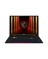 Msi Raider A18 Hx A9WIG-082US 18" Uhd+ 120Hz Gaming Laptop, Amd Ryzen 9 9955HX3D 2.5GHz, 32GB Ram, 2TB Ssd, Nvidia GeForce Rtx 5080 16GB, Windows