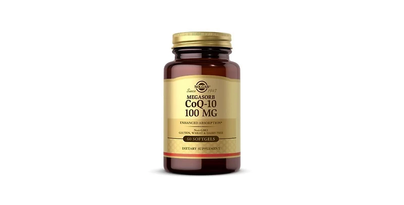 Solgar Megasorb CoQ-10 ,100 mg ,60 SoftGels