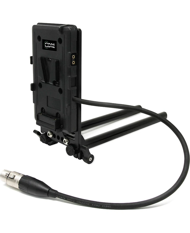 Core Swx V-Mount Battery Plate with Cheese Plate, 15mm Lws Rod Clamp & 4-Pin Xlr Cable