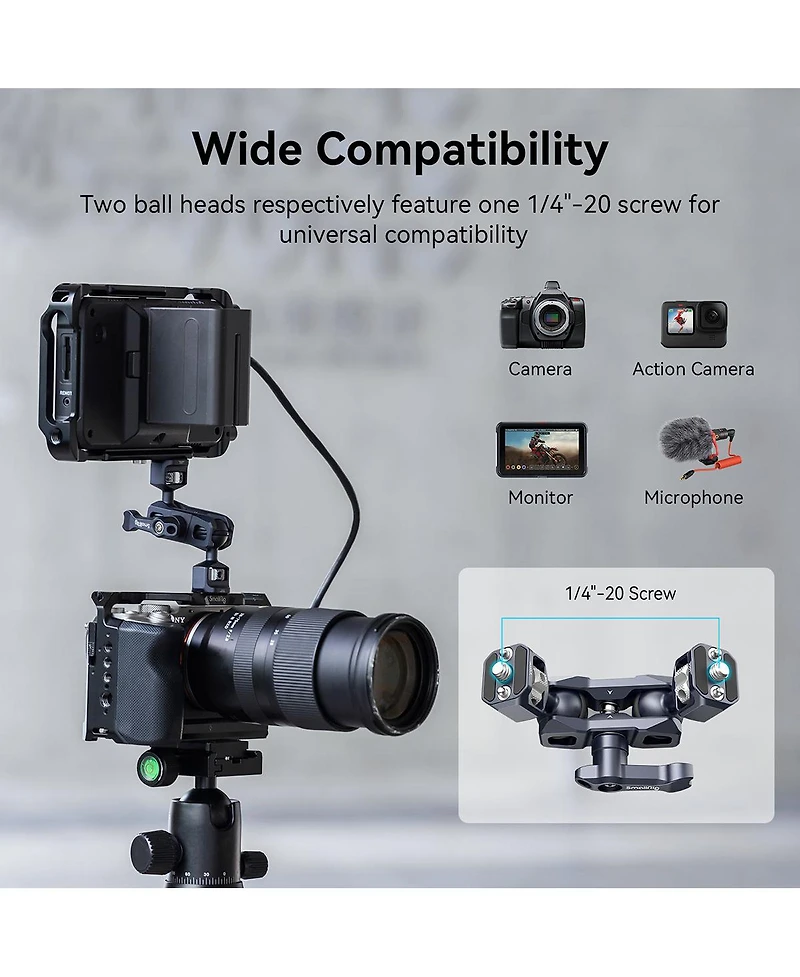 SmallRig Magic Arm with Dual Ball Heads