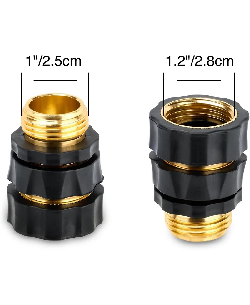 Twinkle Star Garden Hose Quick Connector Fitting Male and Female 8-Pack