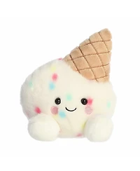 Aurora Mini Sprinkle Ice Cream Palm Pals Adorable Plush Toy White 5"