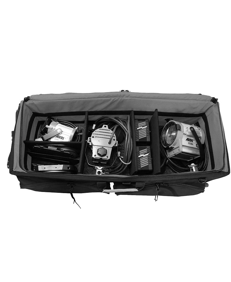 Porta Brace Wpc-3OR Wheeled Production Case for Studio/Audio/Video & Film Equipment, Large, Black