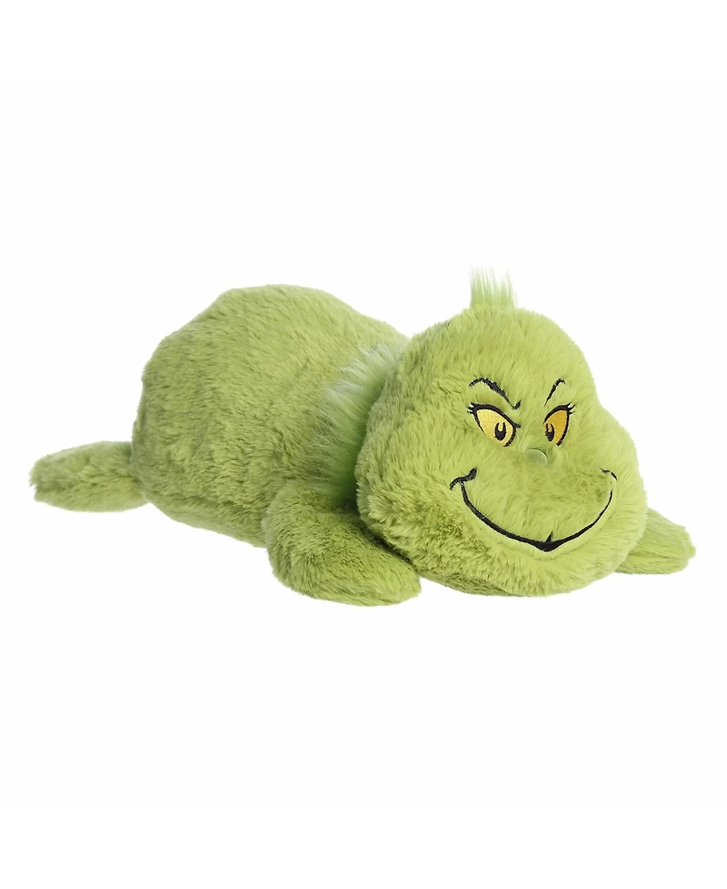 Aurora Large Snoozles Grinch Dr. Seuss Whimsical Plush Toy Green 17.5"