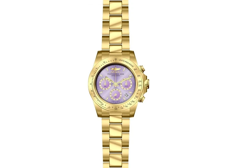 Invicta Women's 18257 Speedway Quartz Chronograph Purple Dial Watch