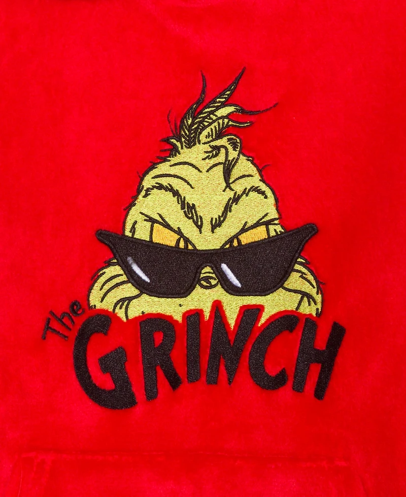The Grinch Boys 5-20 Printed Hooded Sweatshirt