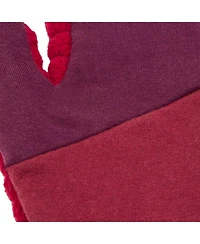 Feelgoodz Women's Artisan Crafted Fleece Lined Color Block Fingerless Gloves