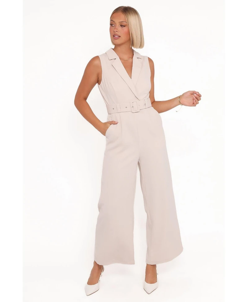 Petal and Pup Women's Sienna Belted Jumpsuit
