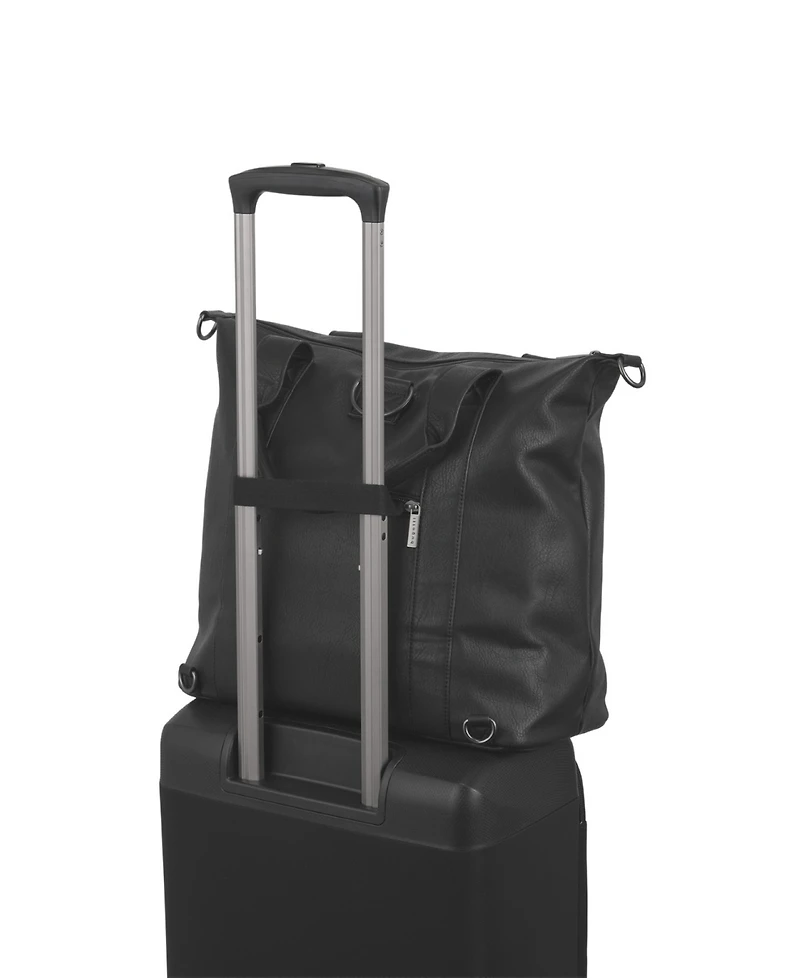 Bugatti Palermo Convertible 14.25" Leather Backpack Tote