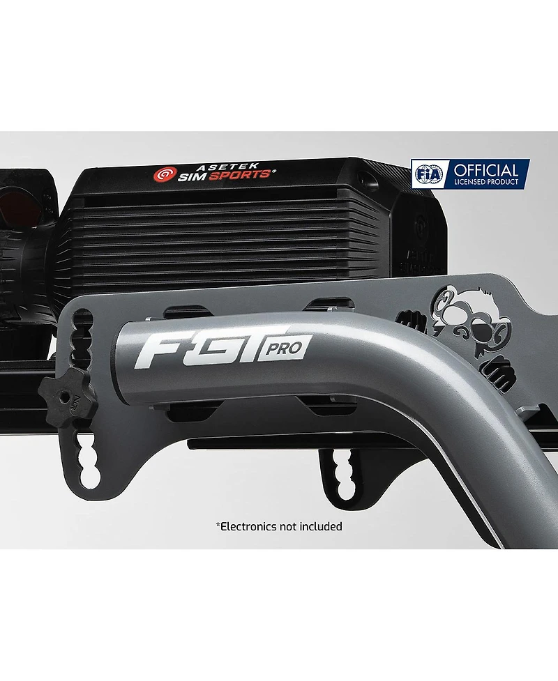 Next Level Racing F-gt Pro Formula and Gt Racing Simulator Cockpit, Gray Edition