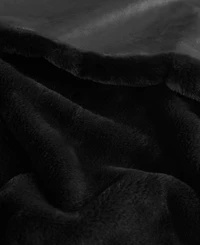 Juicy Couture Rabbit Mink Faux Fur Throw Blanket, 50" x 70"