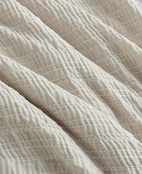 Kenneth Cole New York Stitched Gauze Jacquard -Pc. Duvet Cover Set