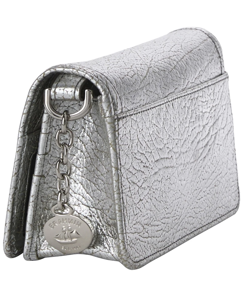 Brahmin Minuette Textured Mini Crossbody Bag
