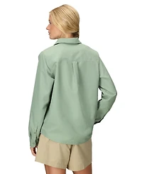 Marmot Women's Air Exchange Upf 40 Ls Classic Collar Shirt
