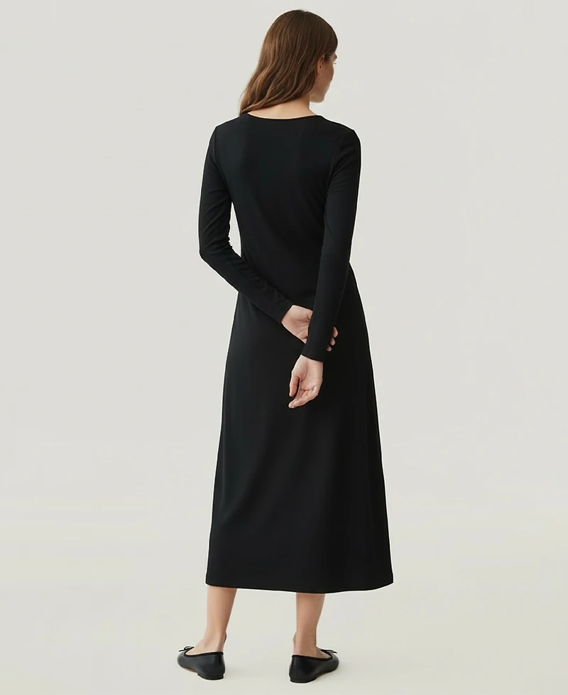 Naadam Women's Cashmino Cutout Sweater Midi Dress