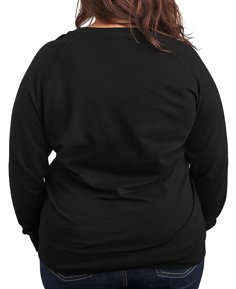 Hybrid Apparel Disney Mickey and Friends Christmas Women's French Terry Long Sleeve Shirt