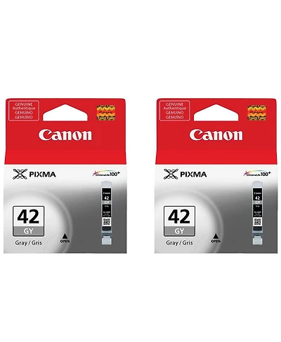 Canon Cli-42 Gray Ink Cartridge, 2-Pack