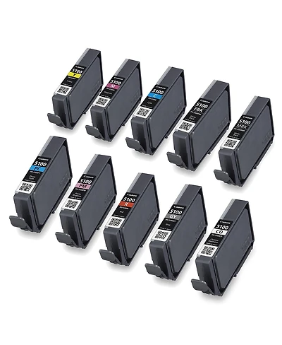 Canon Lucia Pro Ii Pfi-5100 14.4ml Pigment Ink Tank Bundle for Pro-310 Printer