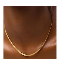 Herringbone Chain Necklace - Ina