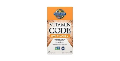 Garden of Life Vitamin Code ,Raw Vitamin C 60 Caps
