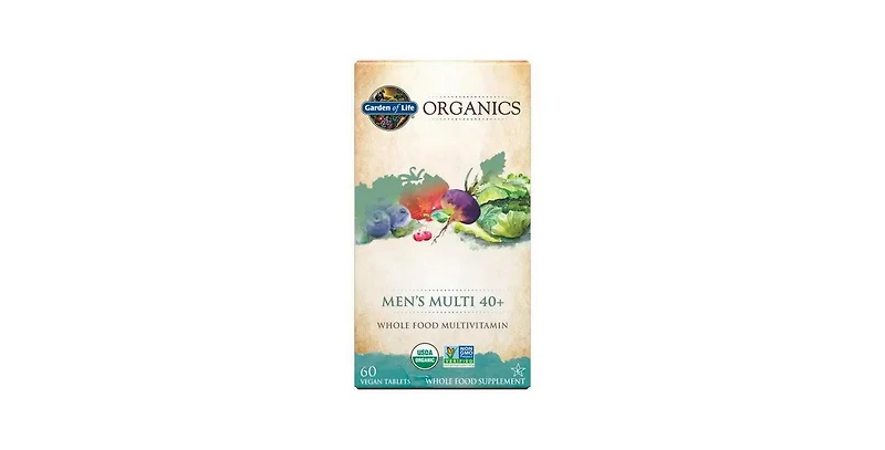 Garden of Life Mens 40 Plus Multi ,60 Tabs