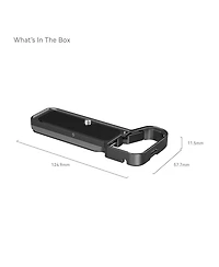 SmallRig Bottom Mount Plate for Sony Alpha 7C Ii and Alpha 7CR, Black