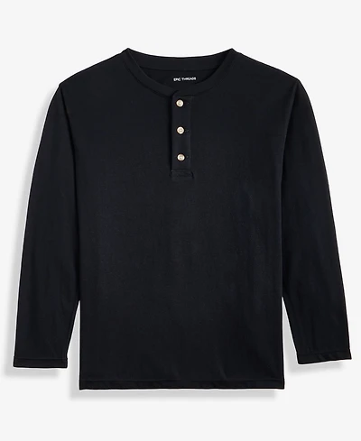 Epic Threads Boys 5-20 Henley Long Sleeve Shirt, Macy's Exclusive