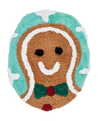 Vcny Home Gingerbread Man Holiday Bath Rug Set, 2 Count