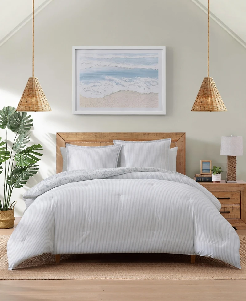 Tommy Bahama Orchid Bay 3-Pc. Comforter Set, Full/Queen