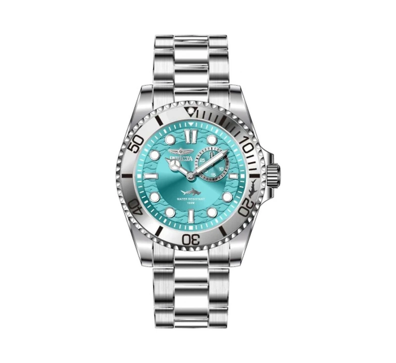 Invicta Men's 49277 Pro Diver Quartz Multifunction Light Blue Dial Watch