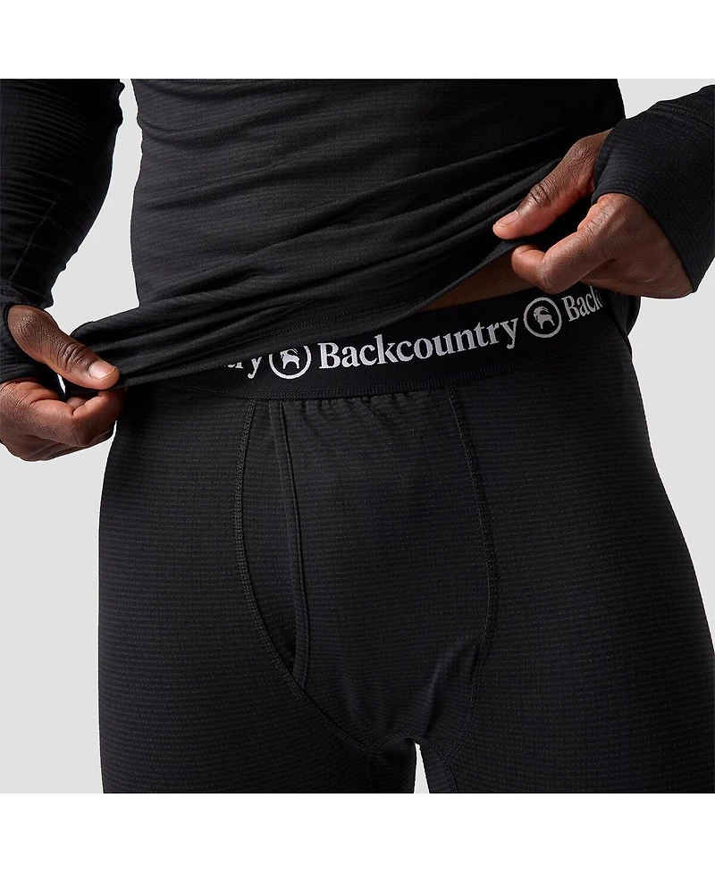 Backcountry Men's Pines Microgrid Ultra-Lt Baselayer Bottom Lightweight Long Underwear Bottoms