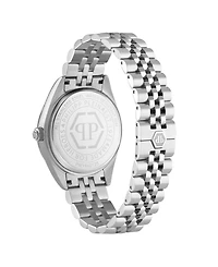 Philipp Plein Women's Silver Stainless Steel Watch, 34mm